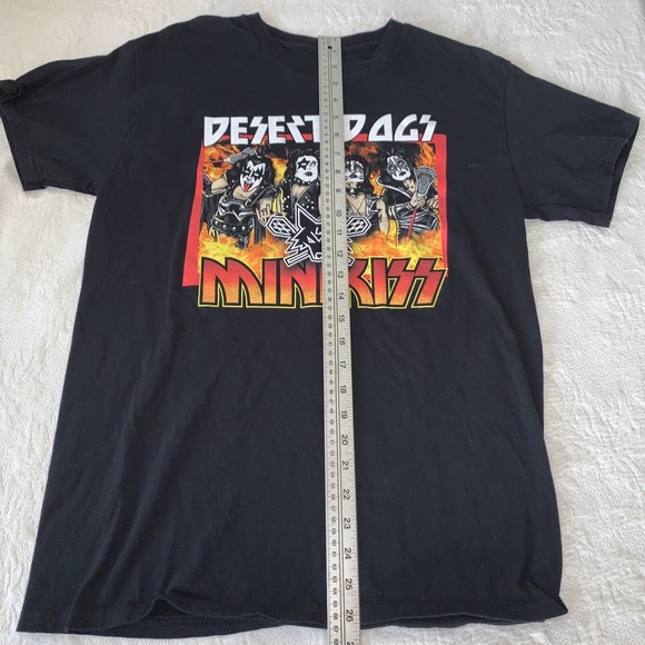 Las Vegas Desert Dogs T-Shirt Lacrosse Minikiss Men Black Med Short Sleeve NLL - Picture 3 of 6